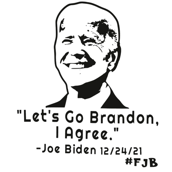Let's Go Brandon! #FJB T-Shirt, (Joe Biden tshirt) - Picture 1 of 1